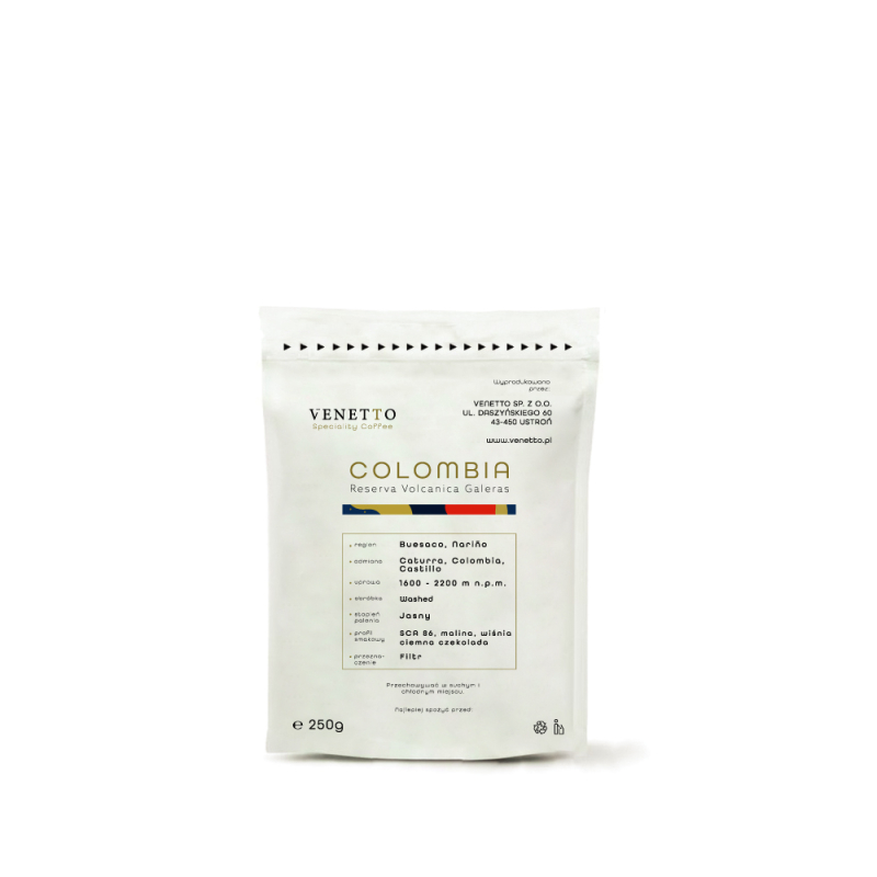 Colombia Reserva Volcanica Galeras 250g Speciality Coffee